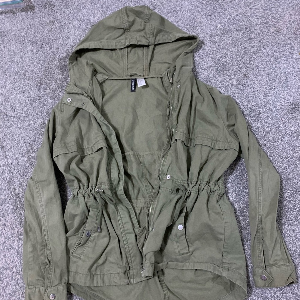 Divided H&M Army Green Jacket